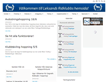 Tablet Screenshot of leksandsrk.org